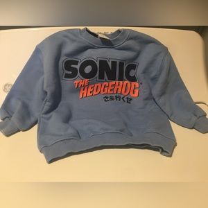 Zara Sonic the hedgehog sweatshirt
